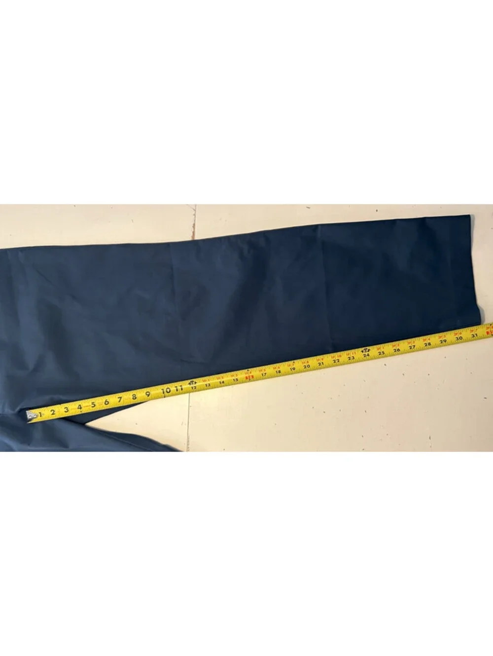 Banana Republic Men's 38x32 Flat Front Tech Pants Blue Polyester